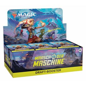 Wizards of the Coast Magic the Gathering Marsch der Maschine Draft-Booster Display (36) deutsch