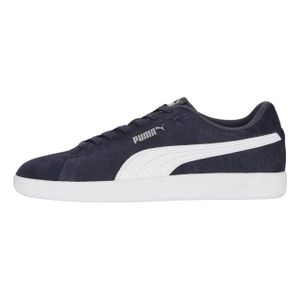 BUTY męskie PUMA SMASH 390984-03 sportowe skórzane trampki 42 niebieski
