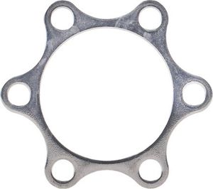 TRP 6 Bolt Rotor Alignment Spacer, 1,0 mm, silber