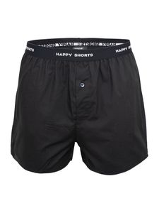 Happy Shorts Mix Pelikan-Solid Black M (Herren)