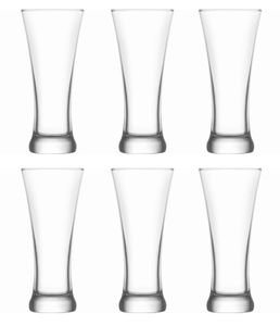Biergläser Pils Glas elegante Form 0,3 Liter 6 Stück
