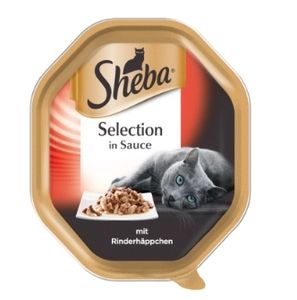 Sheba Selection Rinderhäppchen 85g