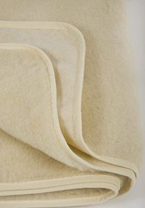 Matratzenauflage aus Wolle Unterbett Matratzenschoner Matratzen-Schoner Matratzen-Auflage (140x200 cm)