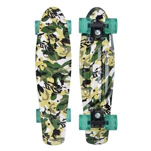 Retro Skateboard FREE SPIRIT 22Ž Camouflage