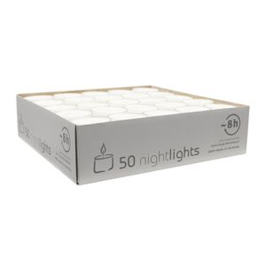 Tealighty Nightlight Paraffin ponadprzeciętny czas palenia 50 sztuk