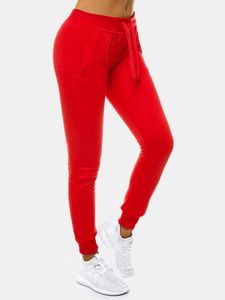Ozonee Jogginghosen für Frauen Florean rot M