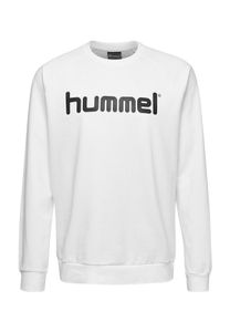 hummel GO Baumwoll Logo Sweatshirt Herren white XL