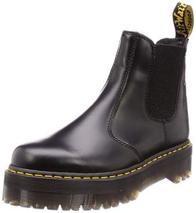 DR. MARTENS U Schuh 2976 quad black polished smooth Unisex Boots 24687001-2976-QUAD - 44