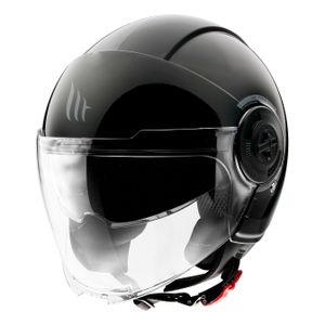 Jethelm MT Helmets Jet Viale S SV ECE 22.06, Größe:M, Farbe:Schwarz