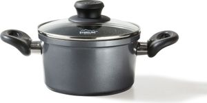 Stoneline Kochtopf 6741 2 L, 18 cm, Alu-Druckguss, Grau, Deckel inklusive