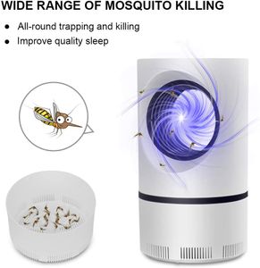 Elektrischer Insektenvernichter, Mückenlampe, Moskito Killer Lampe mit UV-Licht Tragbar Fliegenfalle Insekten-Mückenfalle für Innen Camping, Schlafzimmer, Büro