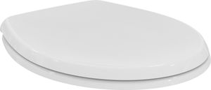 Ideal Standard WC-Sitz EUROVIT Scharniere Edelstahl weiß, mit Softclosing