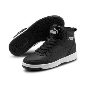 PUMA Sneaker Rebound Joy Fur Jr 375477-01 black - puma white, Herren Größen:38, Farben:schwarz