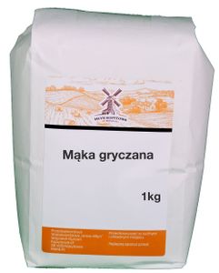 Mąka Gryczana 1 kg - Naturalna, Idealna do Naleśników, Młyn Kopytowa