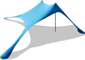 Sonnenschirm Strandzelt, 4-5 Personen Sonnensegel, Outdoor Camping und Angelzelt, UV-Schutz und winddichtes Stranddach210*160*150cm