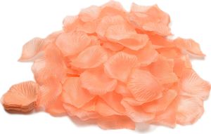 100 Stück Rosenblüten 5cm, Farbe:apricot 714