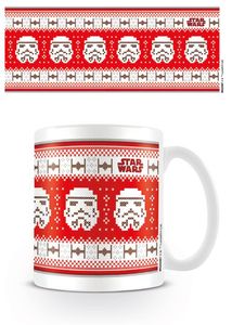 Star Wars - Stormtrooper Xmas - Keramik Tasse - Größe Ø8,5 H9,5cm