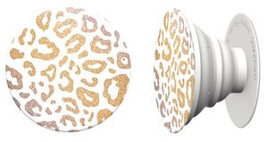 PopSocket Glam Cheeta White