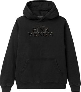 BlackPink - "Pink Venom" Kapuzenpullover für Herren/Damen Uni RO4180 (L) (Schwarz)