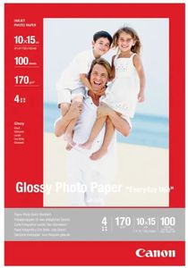 Original Canon Glossy Foto Papier 10 x 15 cm 210 g/qm 100 Blatt