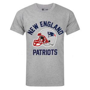 NFL - "New England Patriots" T-Shirt für Herren NS5793 (L) (Grau)