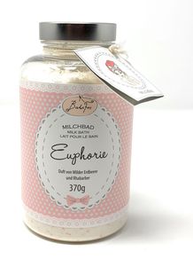 BadeFee - Milchbad Euphorie - 370g süß-sinnlicher Duft nach Wilderdbeeren