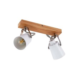 Lindby Deckenlampe 'Blana' (Skandinavisch) aus Holz u.a. für Wohnzimmer & Esszimmer (2 flammig, E14) - Deckenleuchte, Lampe, Wohnzimmerlampe