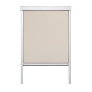 Lichtblick Dachfensterrollo Skylight, Thermo, Verdunkelung Creme, 61,3 x 116,0 cm (M08) (B x L) DRS.F06.05