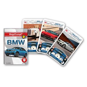 Quartett BMW, Kartenspiel, für 2-4 Spieler, ab 6 Jahren (DE-Ausgabe)