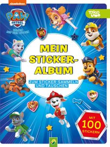PAW Patrol Mein Stickeralbum mit 100 Stickern