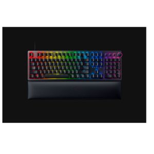 Razer Huntsman V2 Clicky Optical Switch Purple - Gaming-Tastatur - schwarz