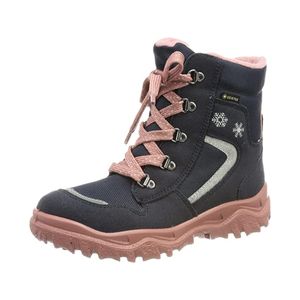 dívčí kozačky šněrovací HUSKY1 GTX, Superfit, 1-000046-8010, tmavě modrá - 23