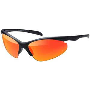 Gil Kinder Sonnenbrille UV 400 Schutz Nerd Jungen Mädchen 80er Rot