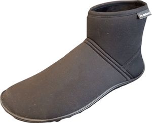 Leguano Thermo schwarz, gefütterte Barfußschuhe Größe 37