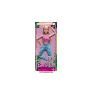Mattel HRH27 - Barbie - Made to Move - Barbie mit Gelenken