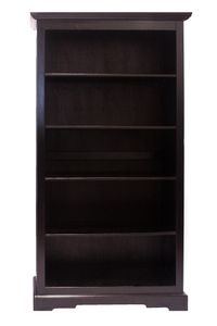 SIT Möbel Bücherschrank aus Akazie-Holz | antikfinish | 5 offene Fächer | B 98 x T 44 x H 183,5 cm | 09897-30 | Serie SAMBA
