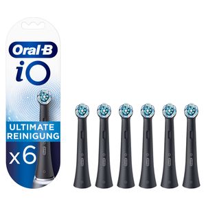 Oral-B iO Aufsteckbürsten Ultimative Reinigung BLACK 6er