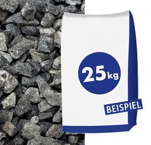 Basaltsplitt Eifelschwarz 11-22mm 25kg Sack