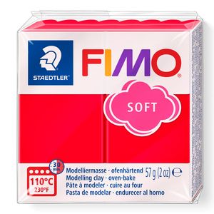 FIMO SOFT Modelliermasse ofenhärtend indischrot 57 g