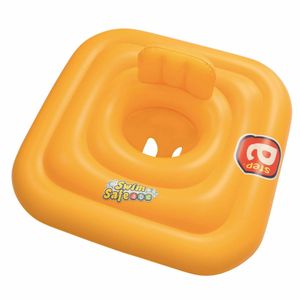 Bestway Swim Safe™ Schwimmsitz für Kinder, 1–2 Jahre, 76 x 76 cm, quadratisch