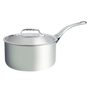 DE BUYER Affinity Topf mit Deckel - Ø 18 cm - Alle Wärmequellen inklusive Induktion