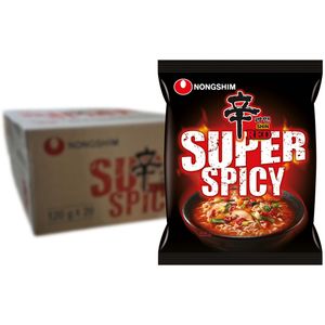 NONGSHIM - Instant Nudeln Shin Red Super Spicy - 20 X 120 GR