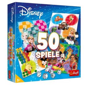 Trefl 02105 Disney 50 Spielmöglichkeiten, Spielesammlung