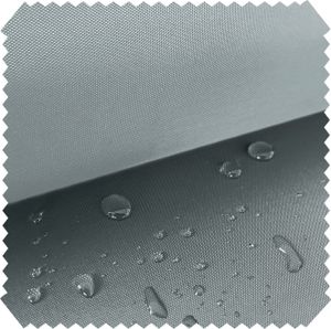 novely® OXFORD LIGHT - Reißfester Outdoorstoff - Wasserabweisender Polsterstoff - Pflegeleichte Meterware 1lfm - Farbe: 06 Grau