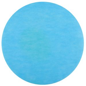 Platzsets / Tischsets Vlies rund 34 cm (50 Stück) - türkis blau