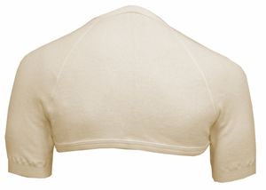 wobera Angora Schulterwärmer mit hohem Nacken mit 70% Angora (Gr. M, Farbe: beige)
