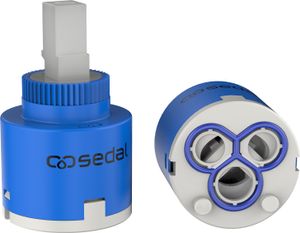 Sedal Keramik Kartusche 35mm, Wasserhahn-Ventil für Einhand Armaturen, Ersatz Kartusche 35MM Kartusche Wasserhahn geeignet für Küchenarmatur und Waschtischarmatur Sedal Keramik Kartusche 35mm, Wasserhahn-Ventil für Einhand Armaturen, Ersatz Kartusche 35MM Kartusche Wasserhahn geeignet für Küchenarmatur und Waschtischarmatur