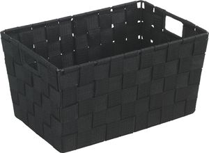 WENKO Aufbewahrungs Korb ADRIA S Schwarz Regal Box Ablage Organizer Bad Küche