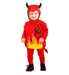 Süsses Teufel Baby Kostüm bunt