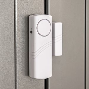 kwmobile 4er Set Fensteralarm Einbruchschutz Tür - 4x akustischer Fenster Alarm ohne Batterien - Fenstersicherung Einbruchschutz - 100dB Lautstärke